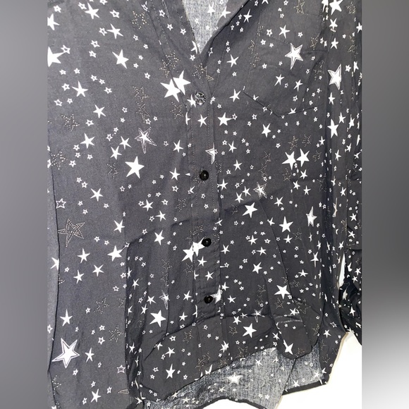 🟣 Rails Button Down - Star Pattern - Picture 10 of 10